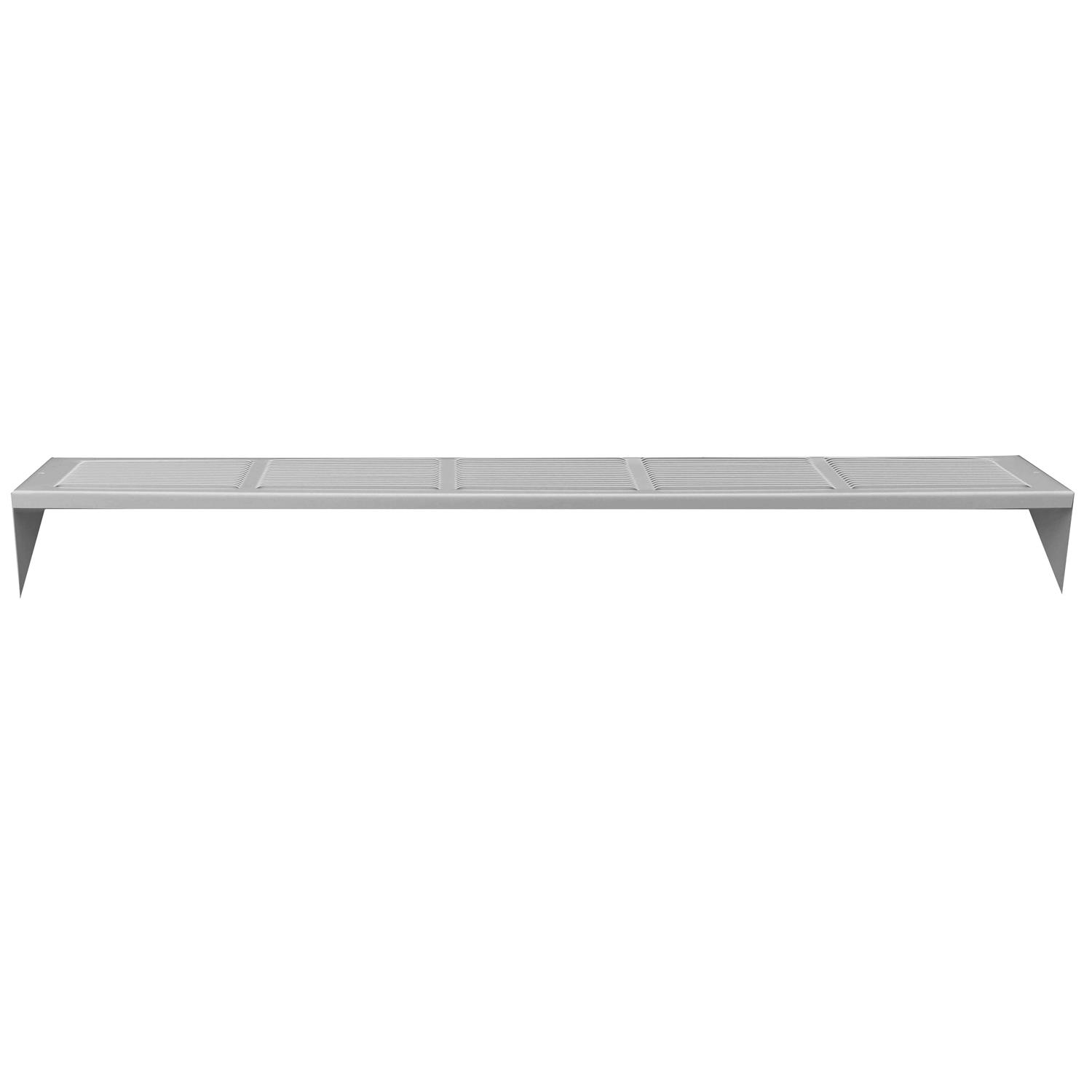 Hart & Cooley 43333A 14 x 24 White Sidewall/Ceiling Return Air Grille - Inhomebuy