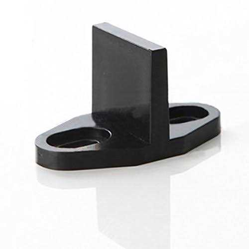 WINSOON 5-18FT Sliding Barn Wood Door Hardware Cabinet Closet Kit Antique Style for Double Doors Black Surface - Inhomebuy