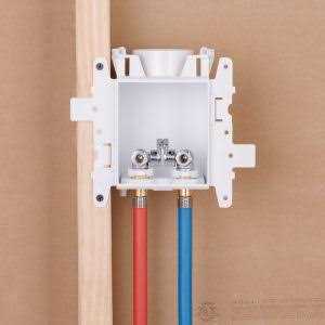 Oatey Moda 1/2 in. Brass PEX1960 Compression Lavatory Outlet Box 37745 - Inhomebuy