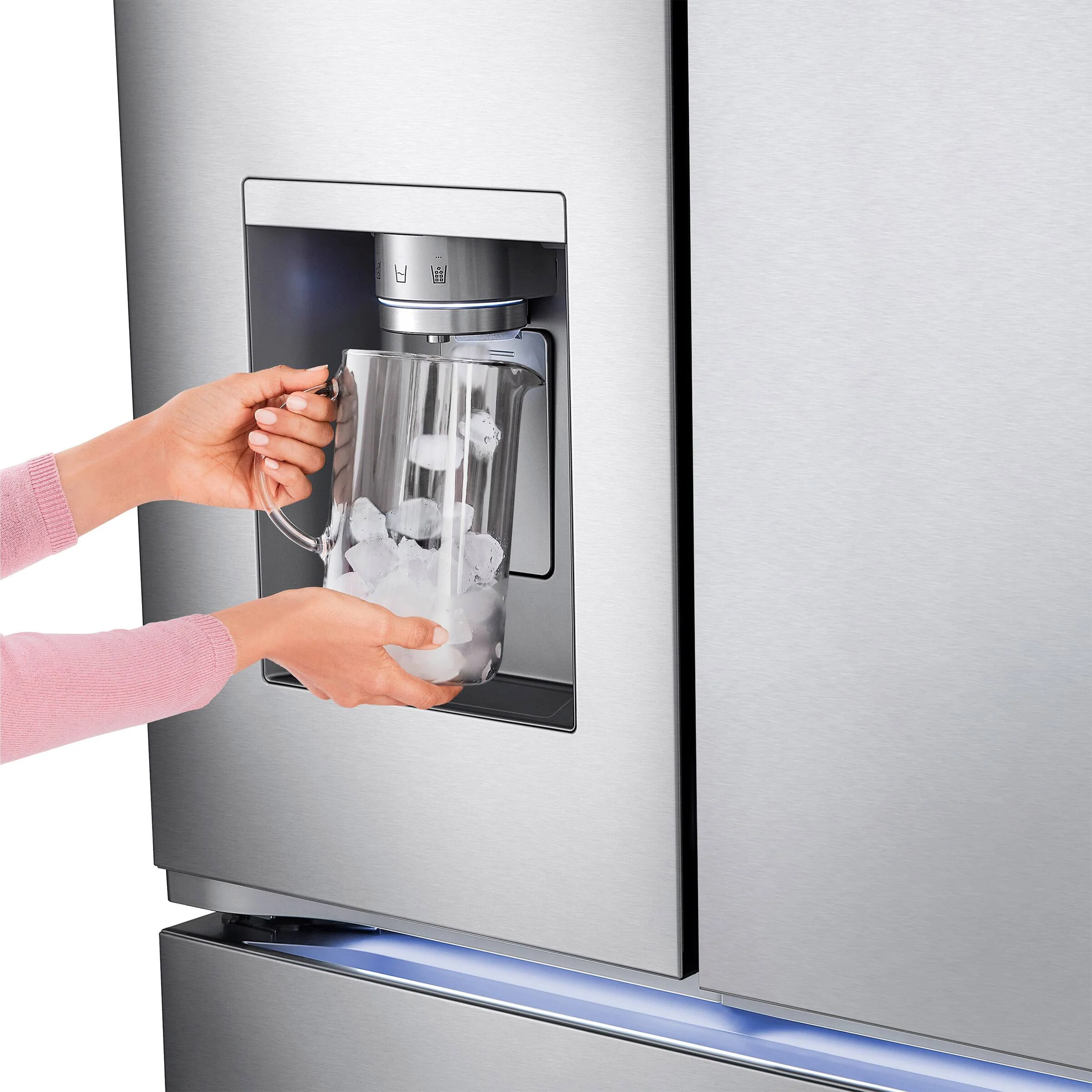 LG 36 IN 26 CU FT. STAINLESS STEEL COUNTER DEPTH MAX FRENCH DOOR REFRIGERATOR WITH COOL GUARD - LRYX - Inhomebuy