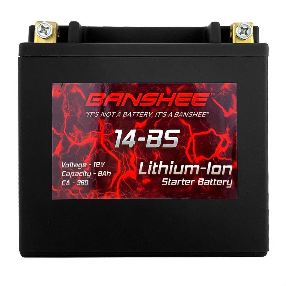 Lithium Motorcycle Battery, YTX14-BS - Inhomebuy