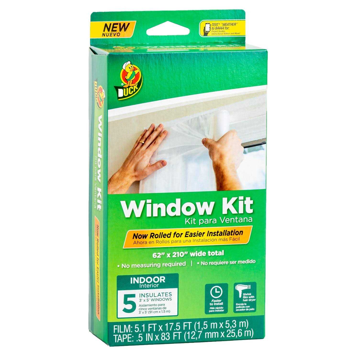 Duck Brand Rolled Window Insulation Kit - Inhomebuy
