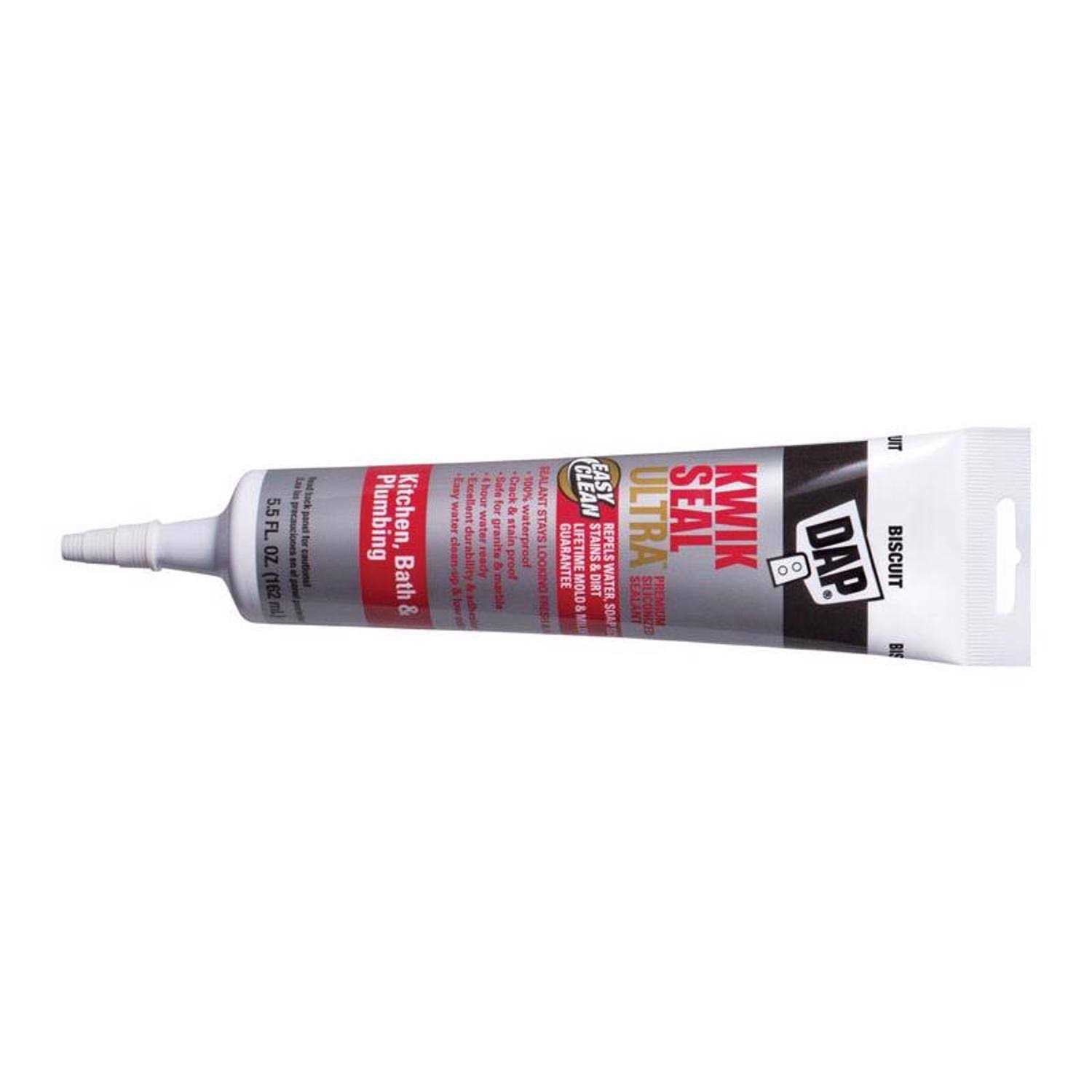 Dap Kwik Seal Plus Kitchen Bath Adhesive Caulk - Inhomebuy