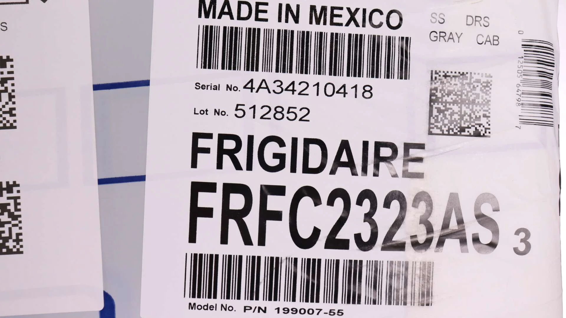 FRIGIDAIRE 36 IN. 22.6 CU FT. STAINLESS STEEL COUNTER-DEPTH FRENCH DOOR REFRIGERATOR - FRFC2323AS - Inhomebuy