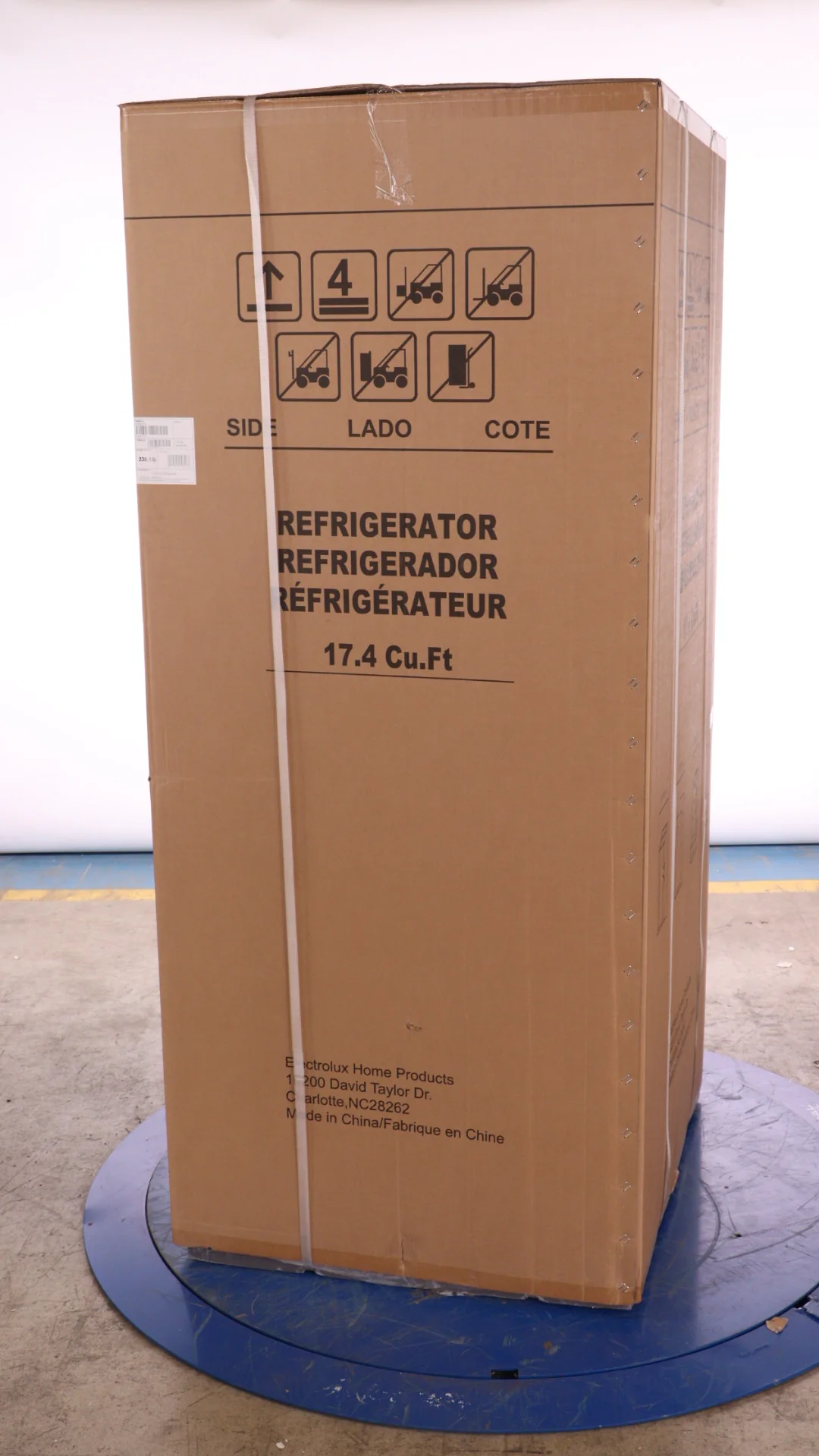 FRIGIDAIRE 33 IN 17.4 CU FT. STAINLESS STEEL FRENCH FOUR DOOR REFRIGERATOR WITH ADJUSTABLE FREEZER S - Inhomebuy