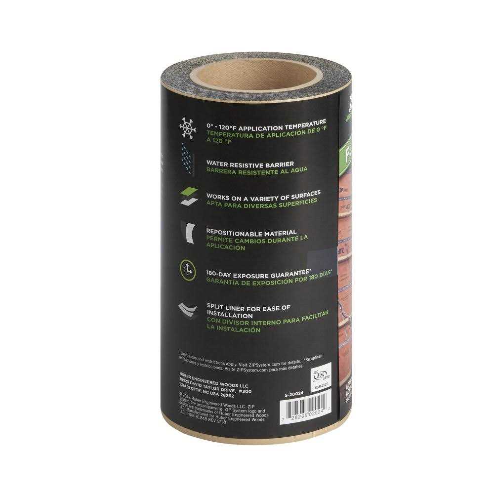 Zip System Flashing Tape 6 inches x 75 feet - Inhomebuy