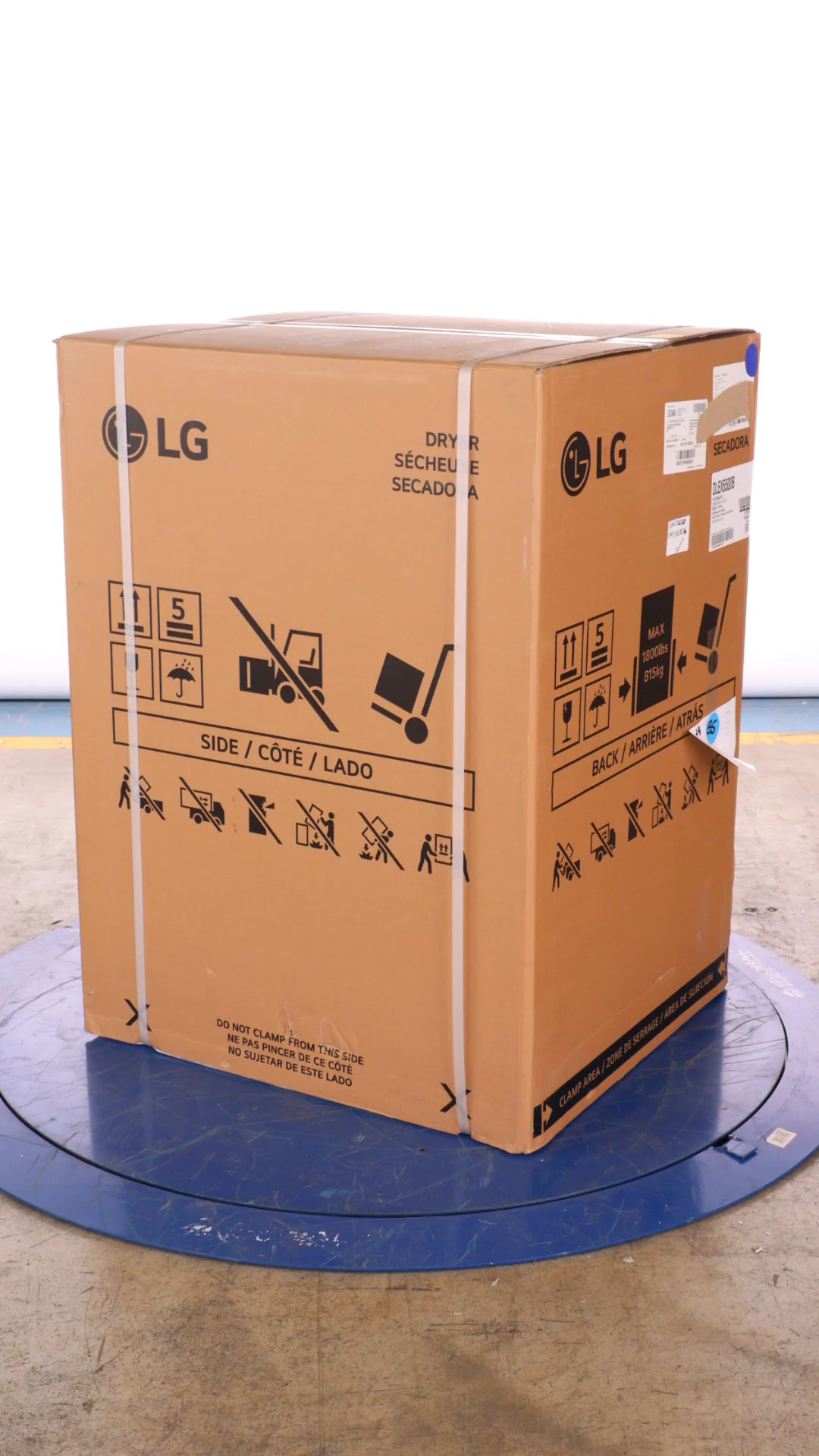 LG 7.4 CU FT BLACK STEEL ELECTRIC DRYER WITH TURBOSTEAM - DLEX6500B - Inhomebuy