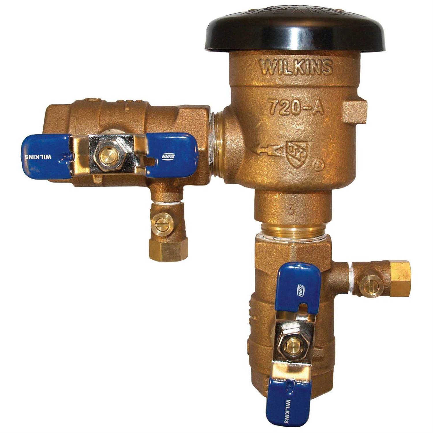 Zurn Wilkins 720A Pressure Vacuum Breaker Assembly - Inhomebuy