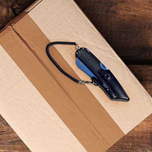 COSCO Easycut Self-Retracting Cutter with Safety-Tip Blade and Holster - Inhomebuy
