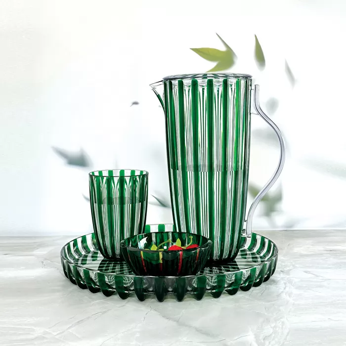 DolceVita Pitcher With Lid Emerald - Inhomebuy