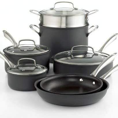 Cuisinart 11-piece set anodized | DSA-11 - Inhomebuy
