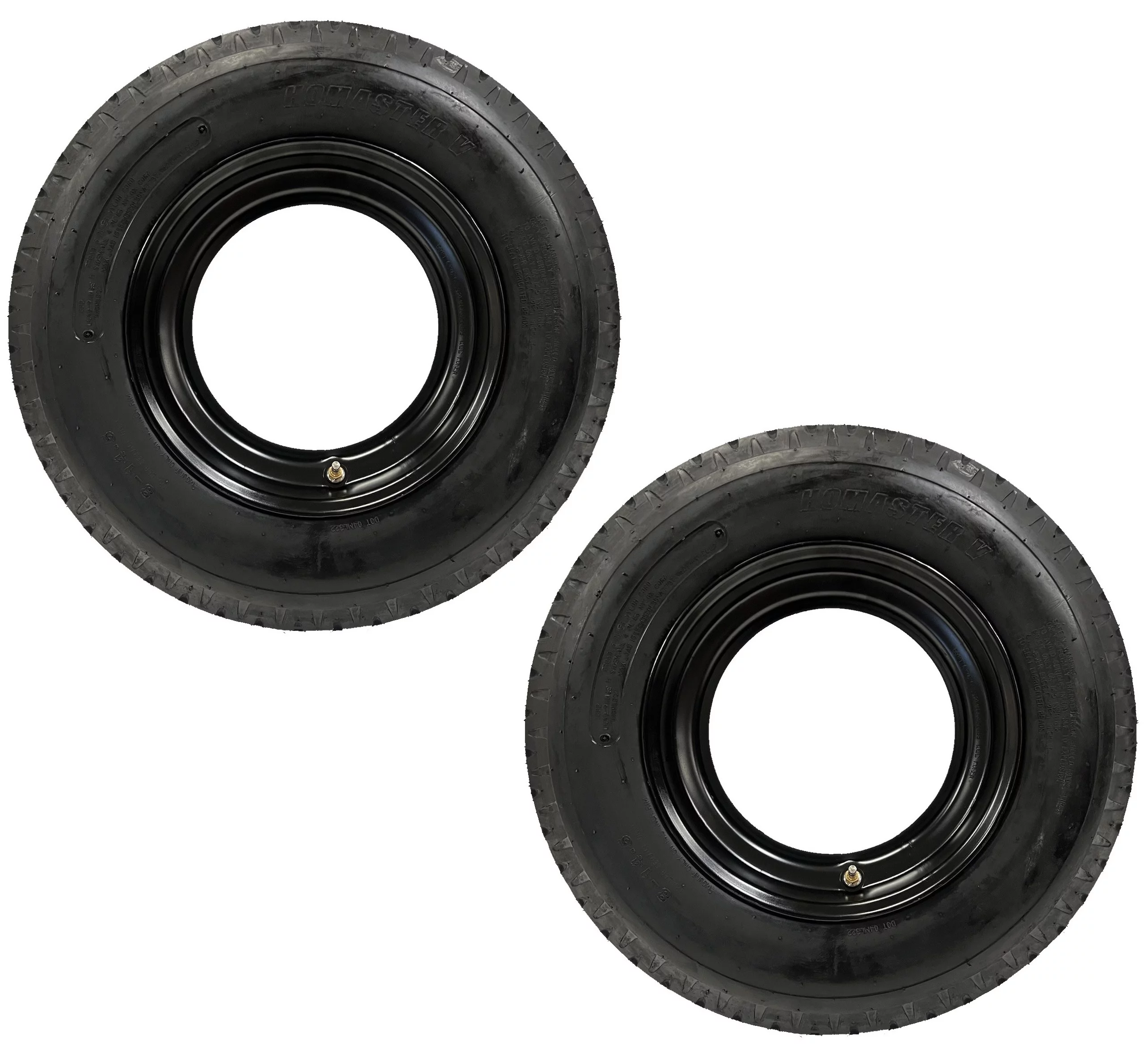 2-Pk Homaster Motor Mobile Home Trailer Tire Rim MH 8-14.5 LRG Bias 14.5 x 6 - Inhomebuy