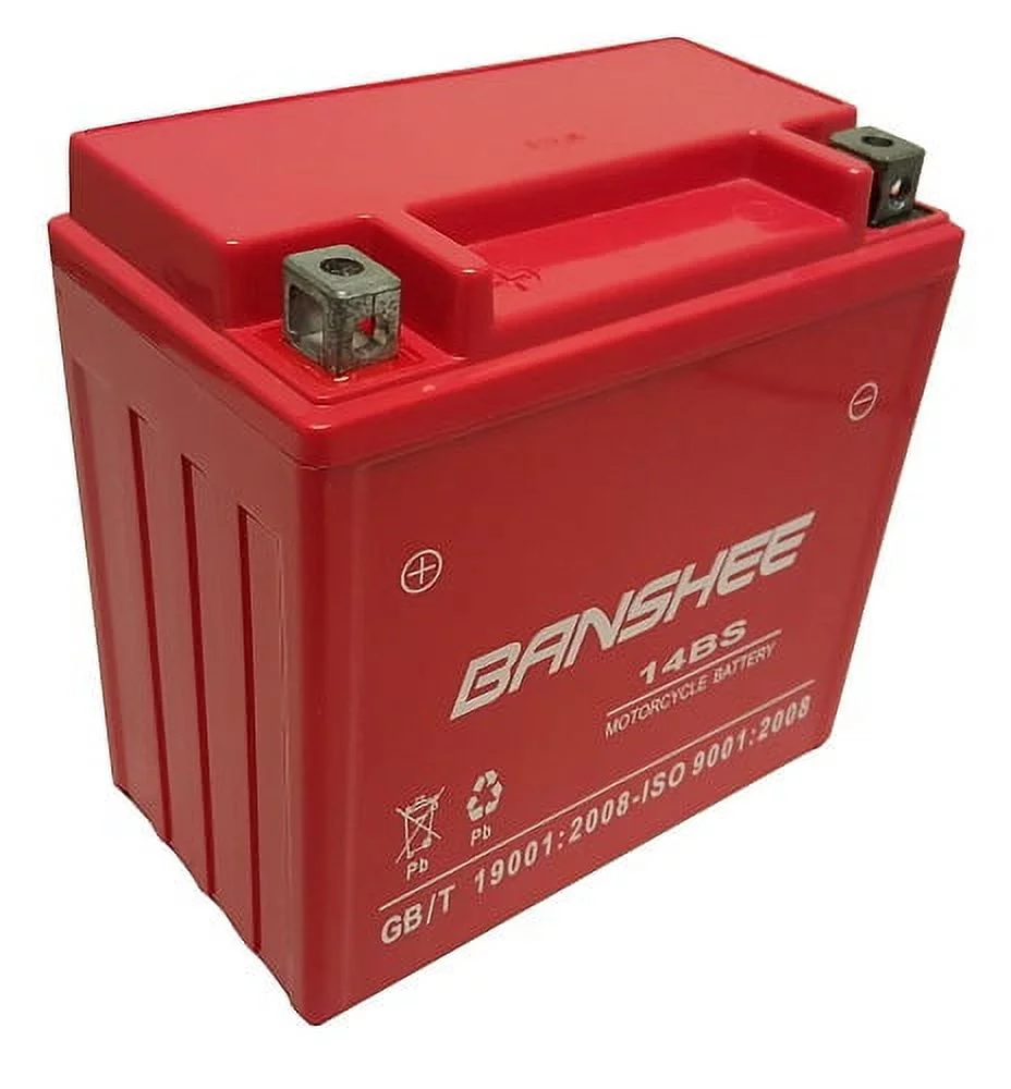 14-BS Battery for Honda ATV FourTrax, Rancher, Foreman, Rubicon, Rincon 4x4 - Inhomebuy