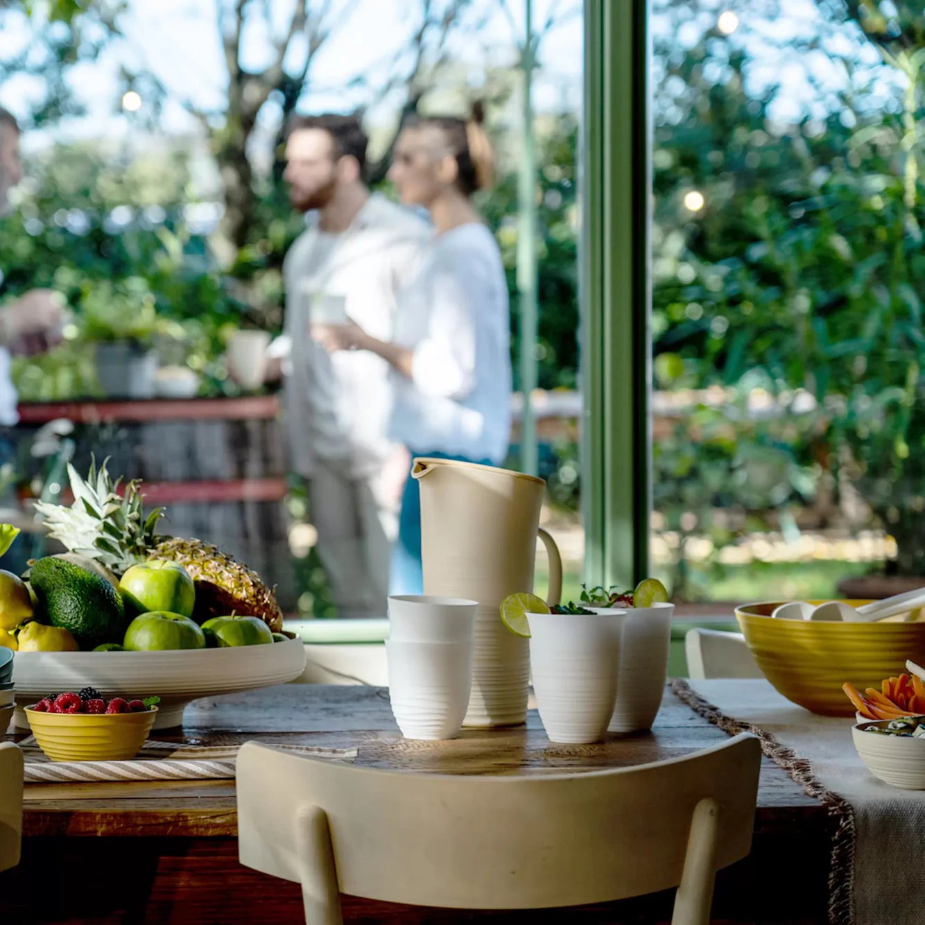 Set Of 6 Tall Tumblers 'Tierra' - Inhomebuy