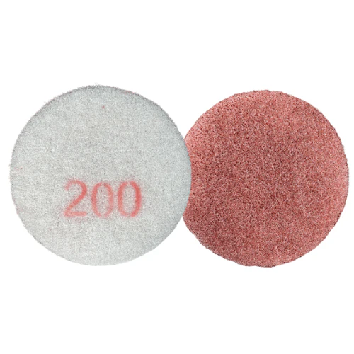 Dia Plus Pink Diamond Polishing Pad for Restoring Marble, Limestone, Sandstone, Travertine, Terrazzo, and Concrete - Inhomebuy