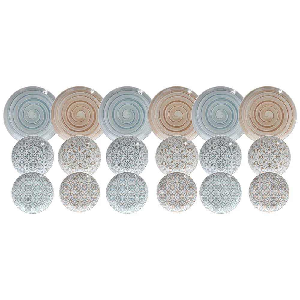 Table Set 18pcs Coupe AURA Italy - Inhomebuy
