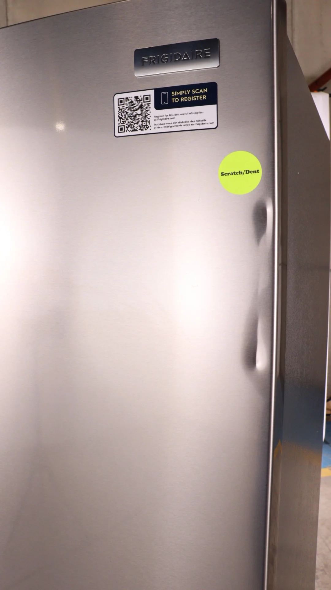 FRIGIDAIRE 31.5 IN. 17.6 CU FT. STAINLESS STEEL COUNTER-DEPTH FRENCH DOOR REFRIGERATOR - FRFG1723AV - Inhomebuy