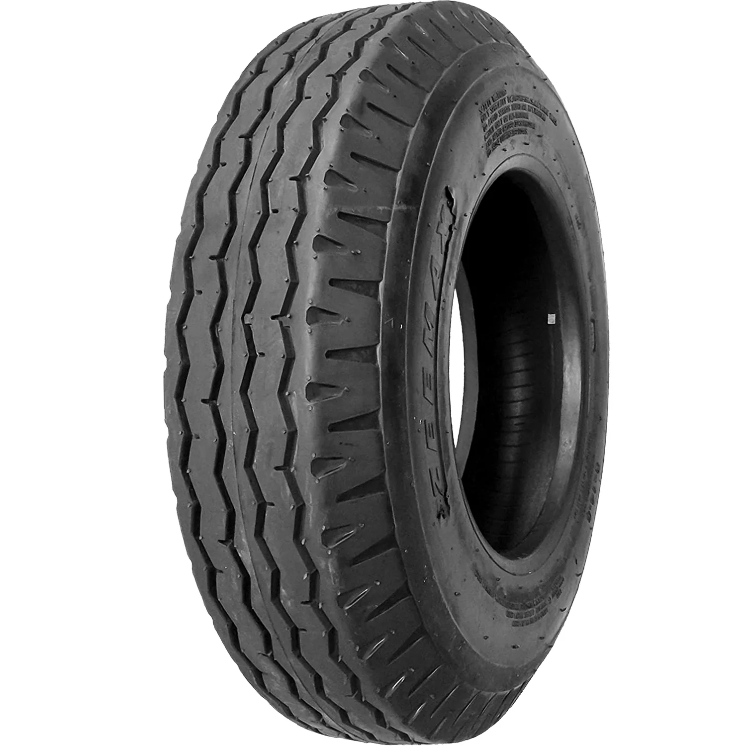 Pair of 2 (TWO) New Zeemax Highway ST 8-14.5 Load G (14 Ply) Heavy Duty Trailer Tires - Inhomebuy
