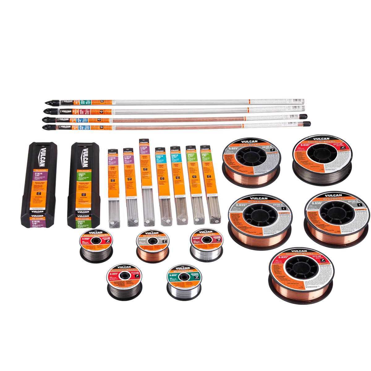 Vulcan 0.030 in. MIG Welding Contact Tips 10 Pk - Inhomebuy