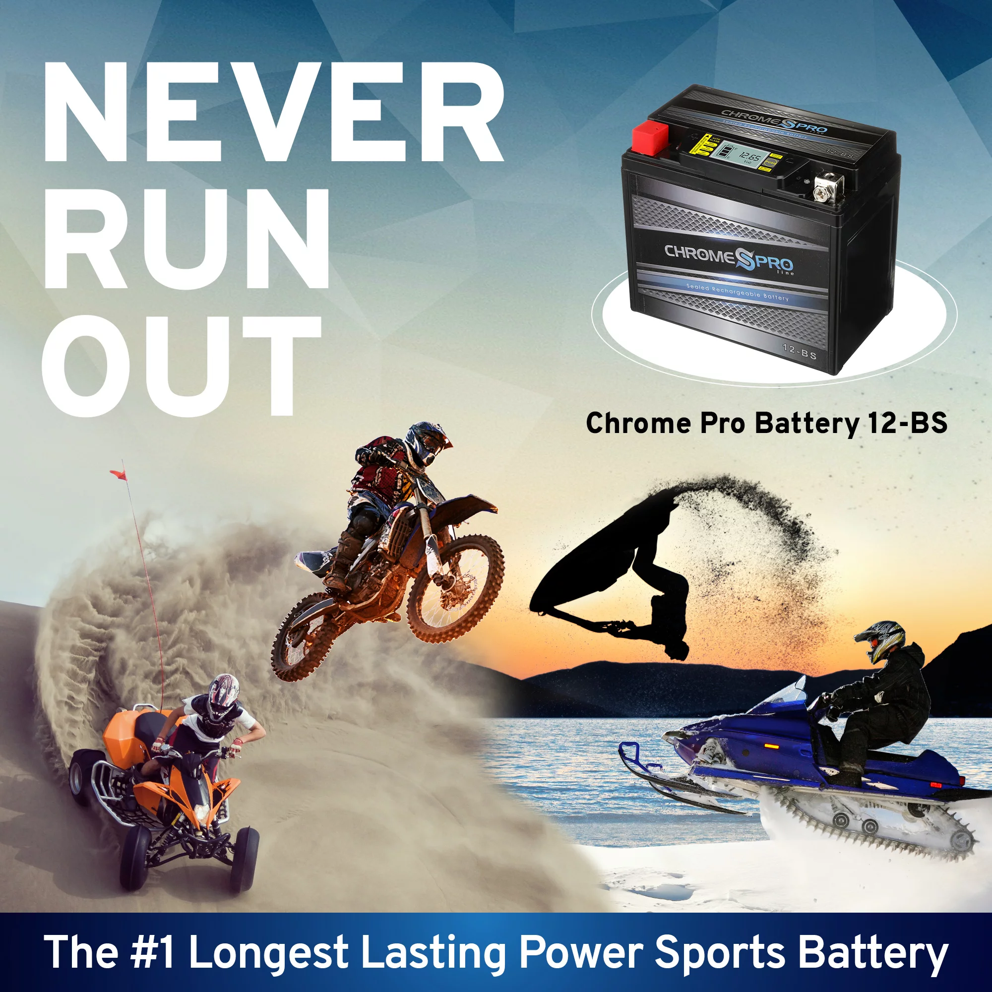 Ytx12-Bs High Performance - Maintenance Free - Sealed Igel Motorcycle Battery - Inhomebuy