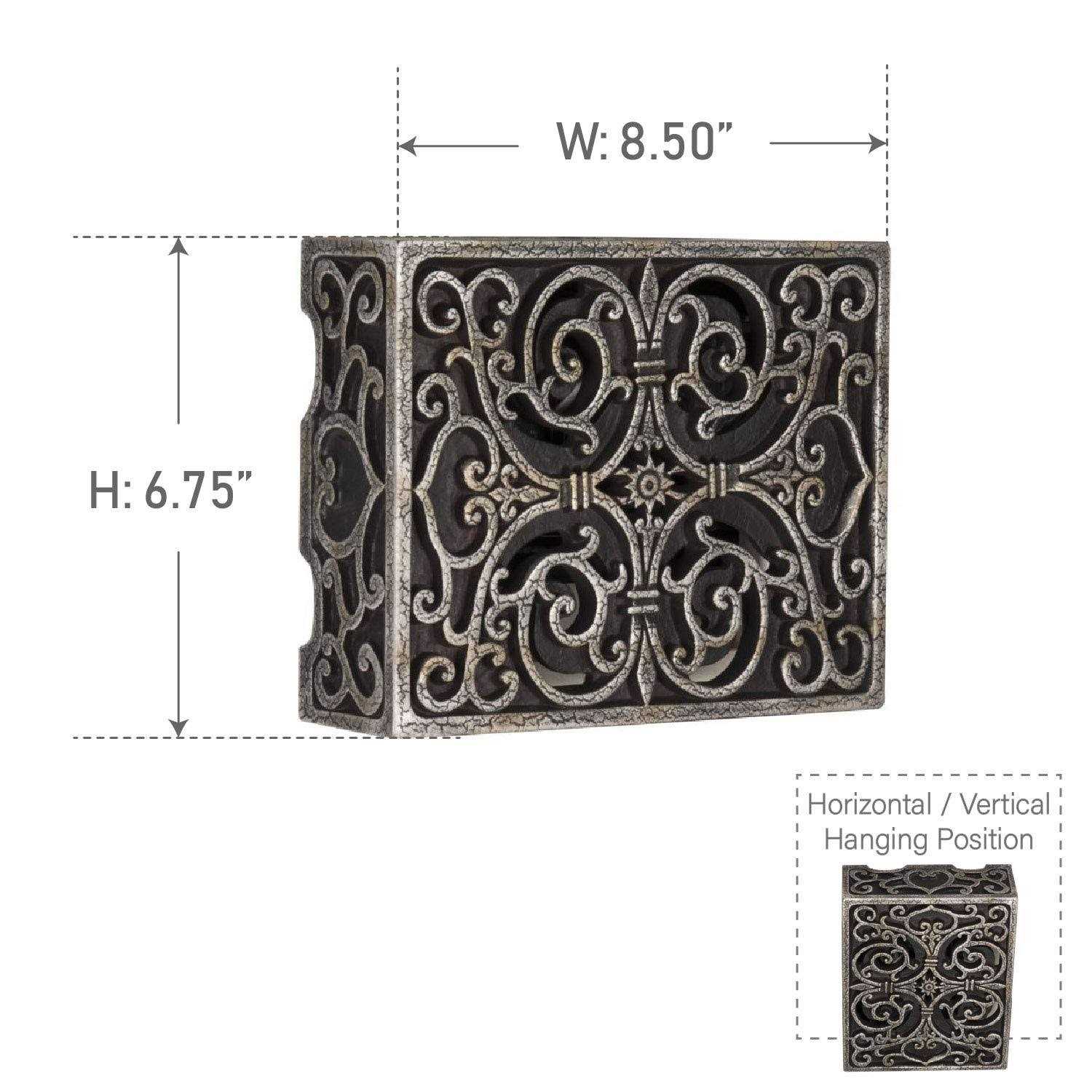 Craftmade CA4-RC Carved Long Chime - Inhomebuy