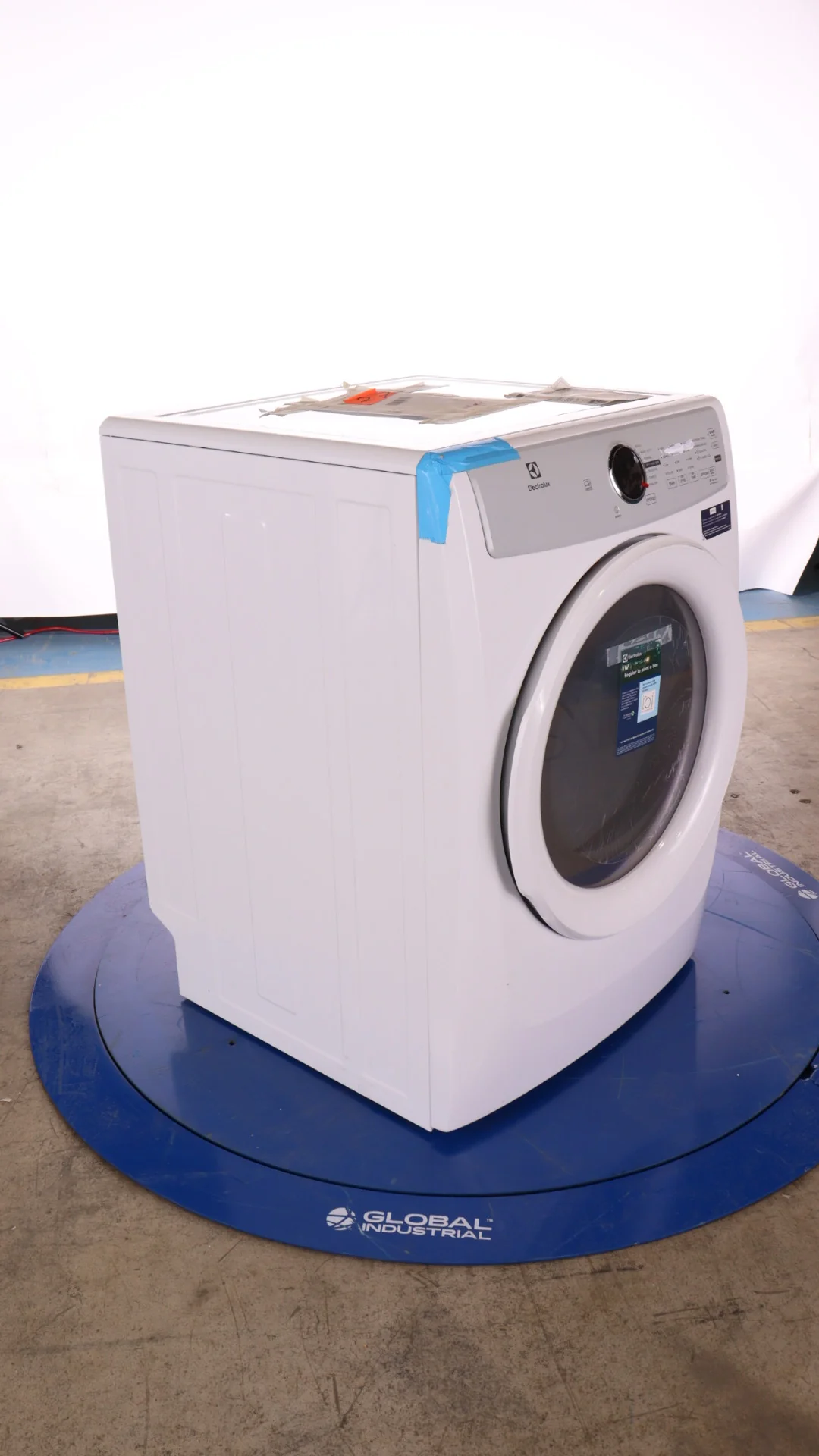 ELECTROLUX 3 SERIES 27 IN. 8.0 CU FT. WHITE ELECTRIC FRONT LOAD DRYER WITH LUXCARE LINT SHIELD - ELFE733CAW - Inhomebuy