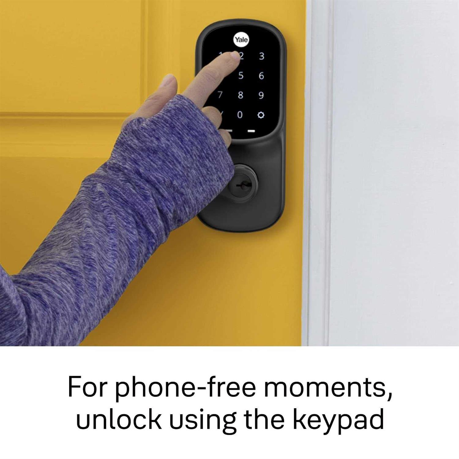 Yale Assure Lever Wi-Fi Keypad Smart Lever Lock - Inhomebuy