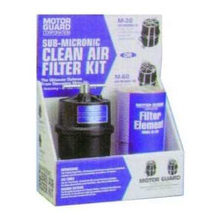 Motor Guard Compressed Air Filter Kit - Inhomebuy