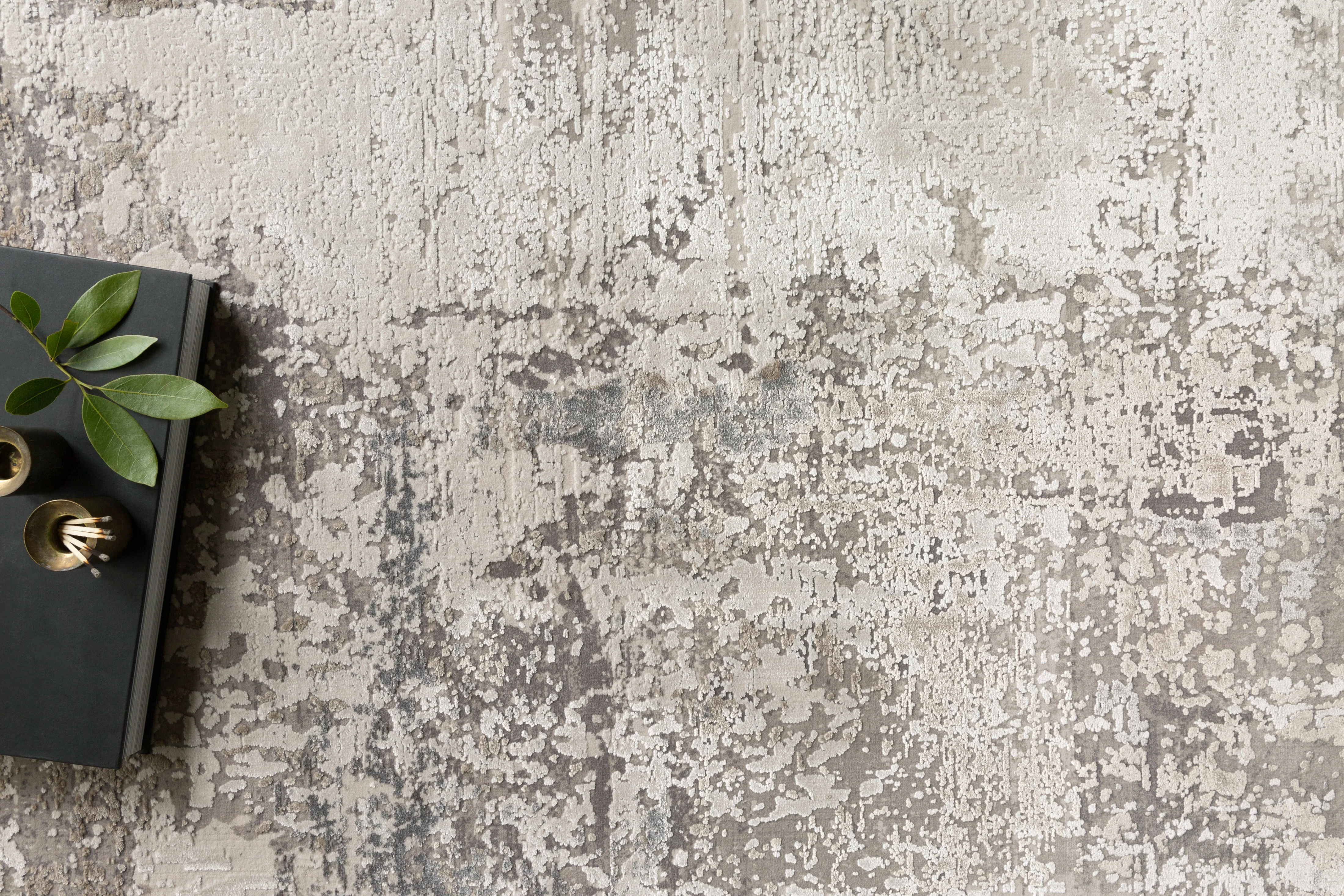 Loloi Rugs Sienne Collection Rug in Ivory, Sand - 5'3