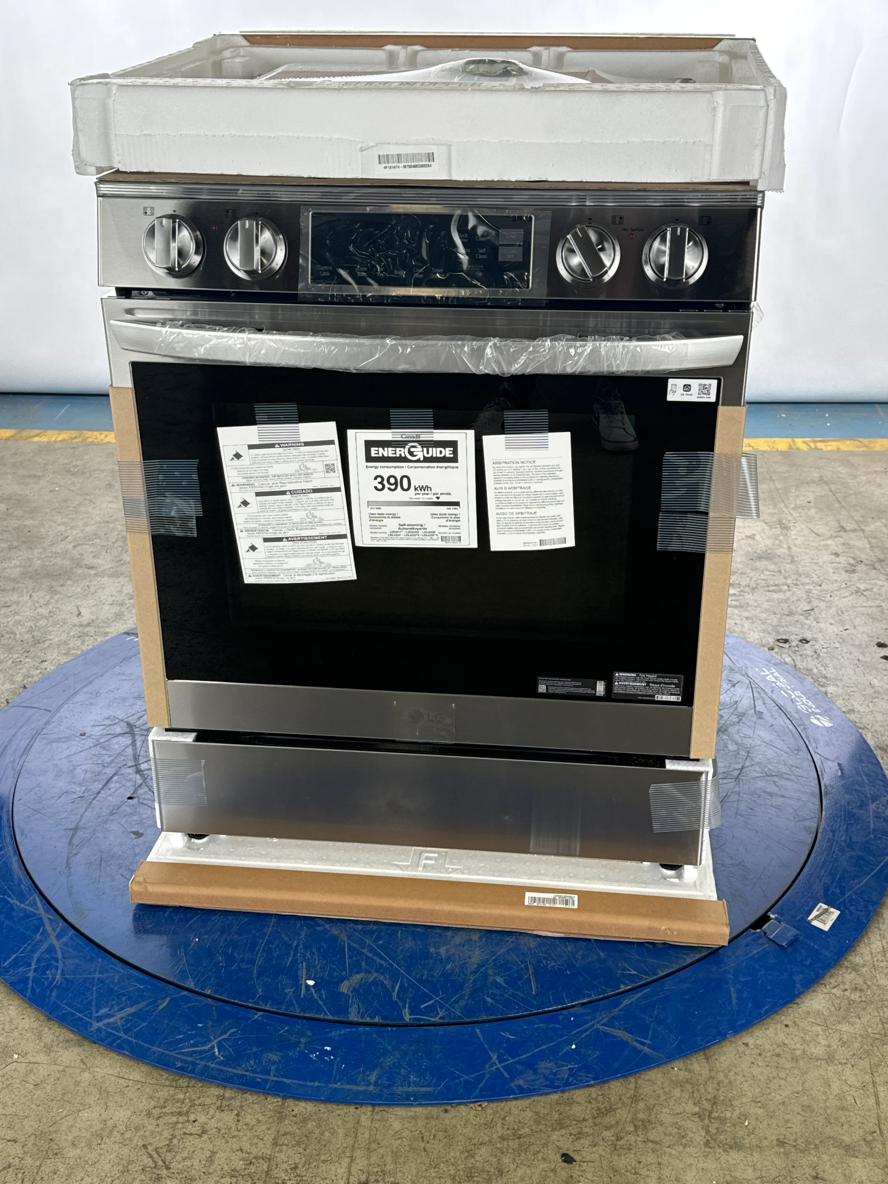 LG 30 IN 6.3 CU. FT. SLIDE-IN INDUCTION RANGE IN STAINLESS STEEL - LSIL6334F - Inhomebuy