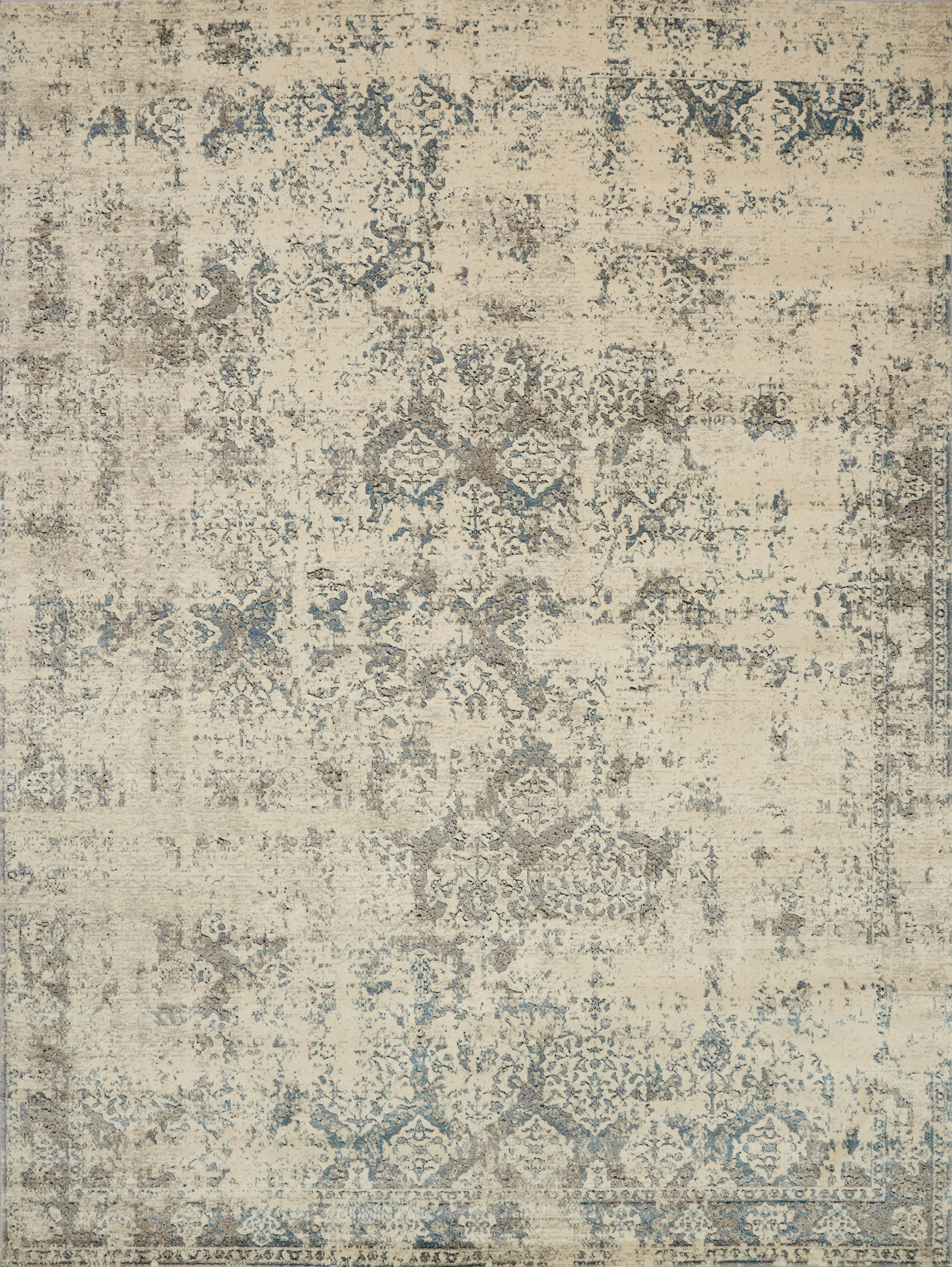 Loloi Rugs Millennium Collection Rug in Ivory, Grey - 12'0