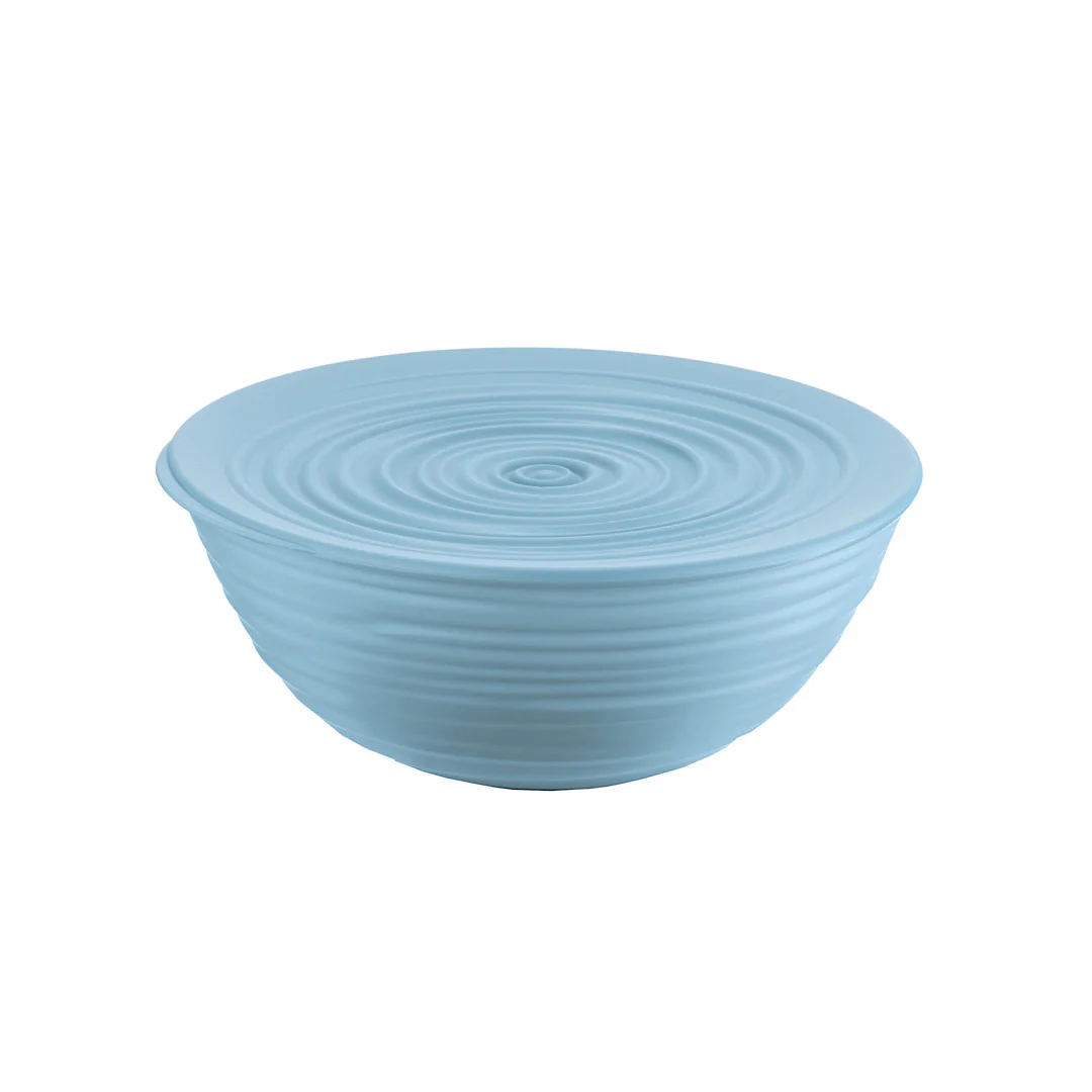 L Bowl With Lid Tierra Powder Blue - Inhomebuy
