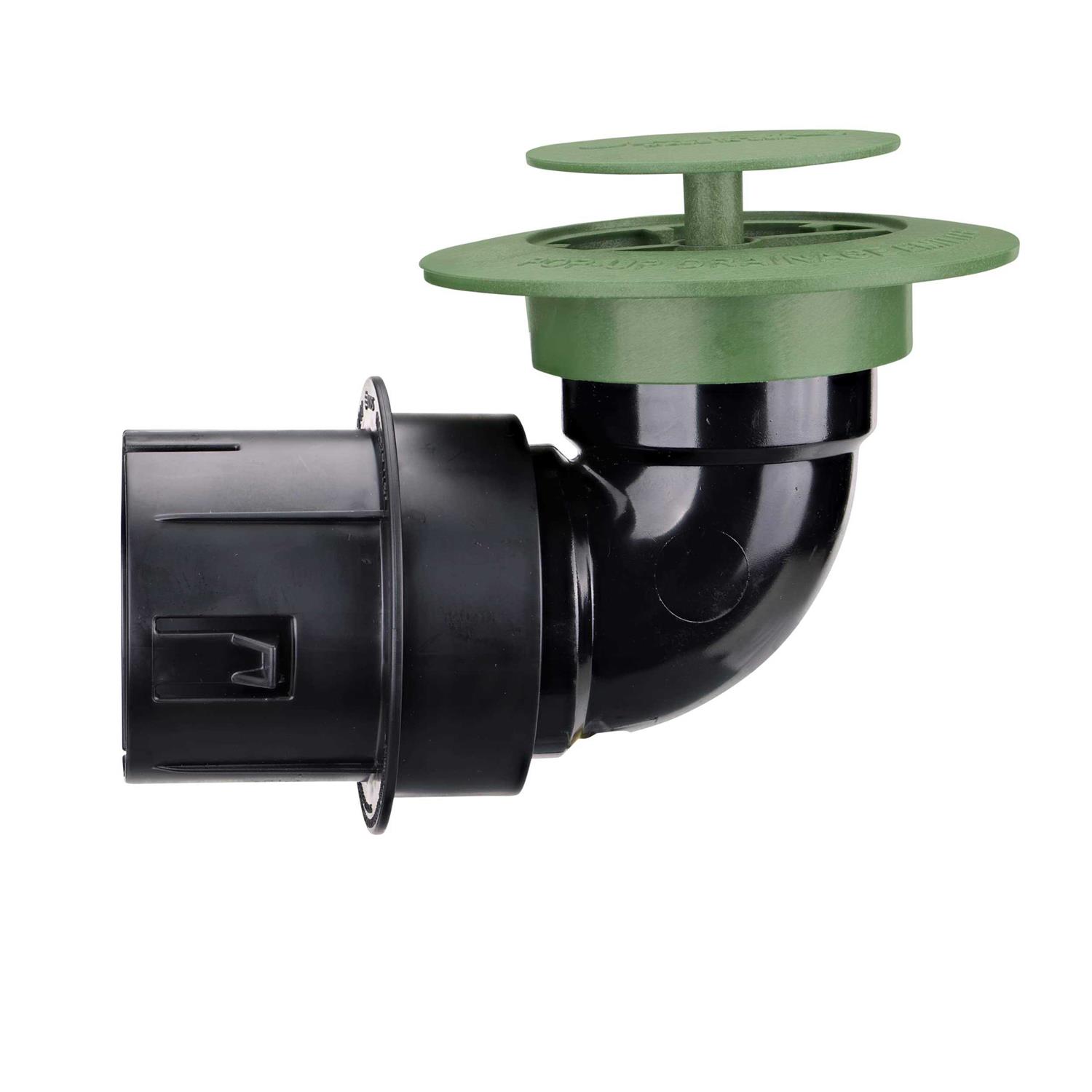 NDS 422g 4 Pop Up Drainage Emitter with Elbow, Green - Inhomebuy