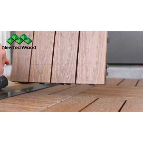 NewTechWood 1/2 in. x 3-1/2 in. x 5-3/4 ft Flat Top Composite Fence Picket - Inhomebuy