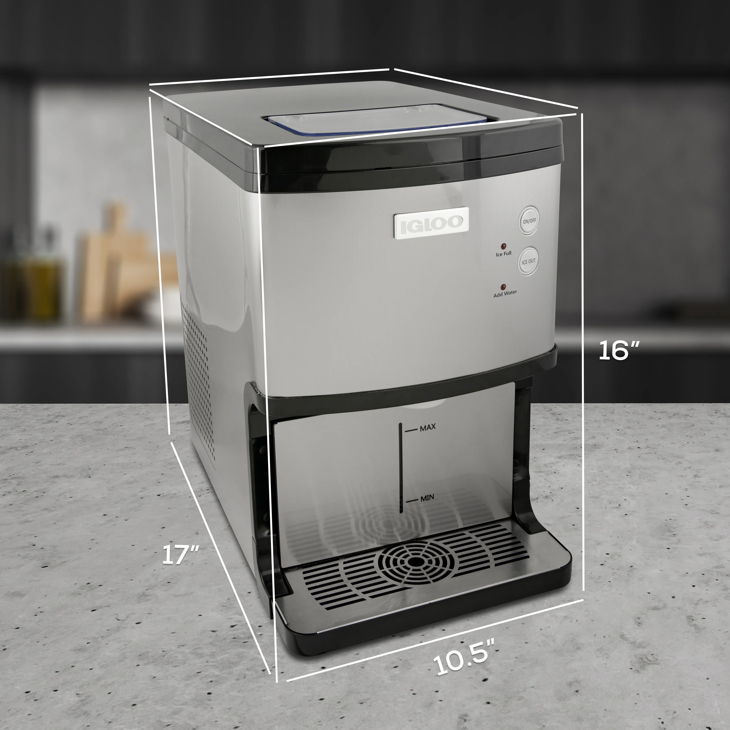 Igloo Automatic Dispensing Nugget Ice Maker - Inhomebuy
