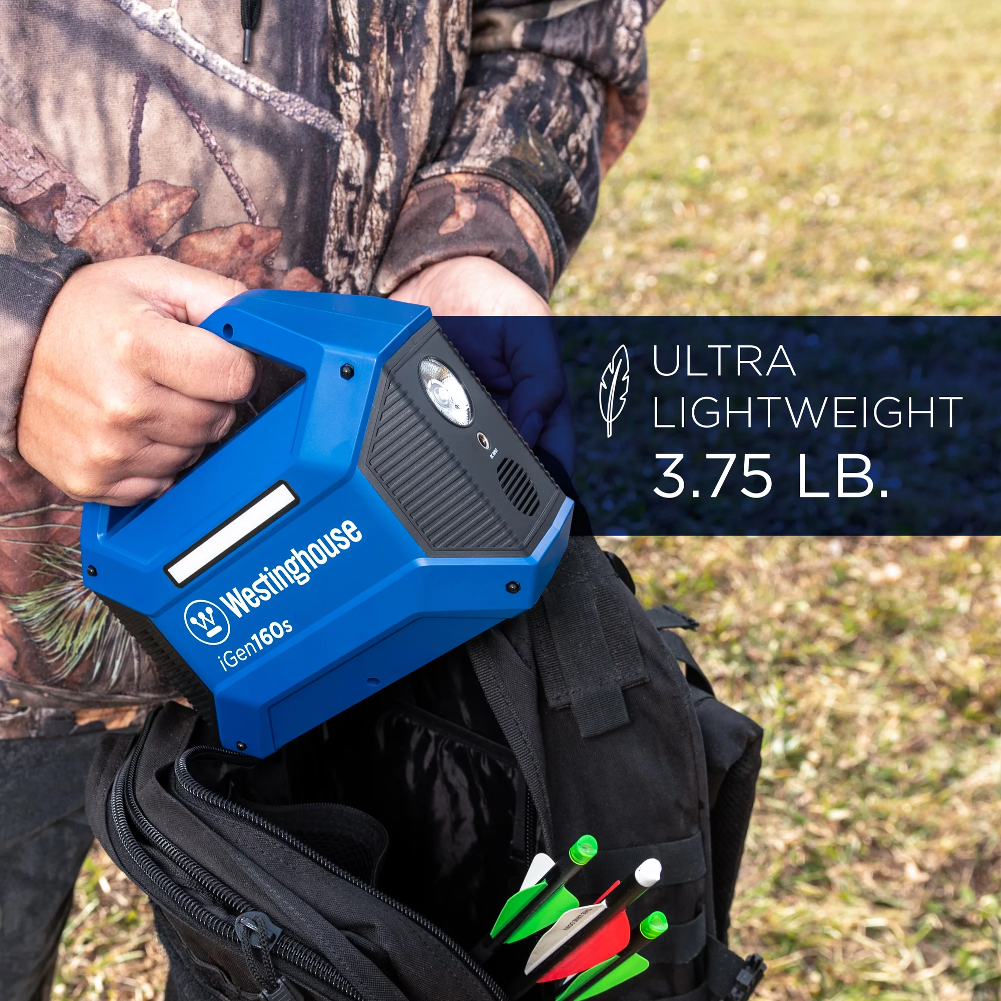 Westinghouse 60W Foldable Portable Solar Panel for iGen160s, iGen200s, iGen300s, iGen600s, iGen1000s Power Stations - Inhomebuy