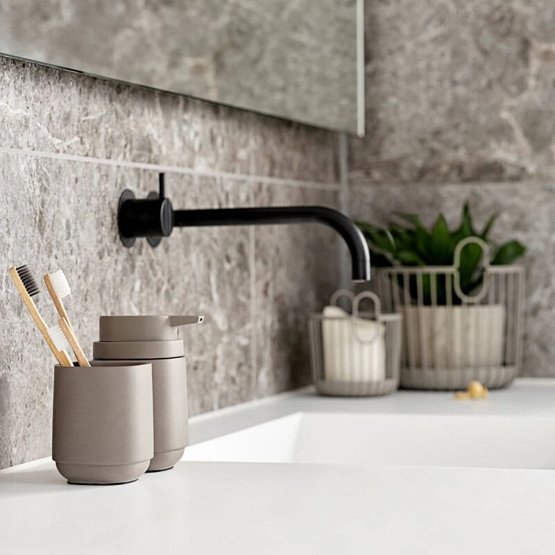 Time Soap Dispenser Concrete - Inhomebuy