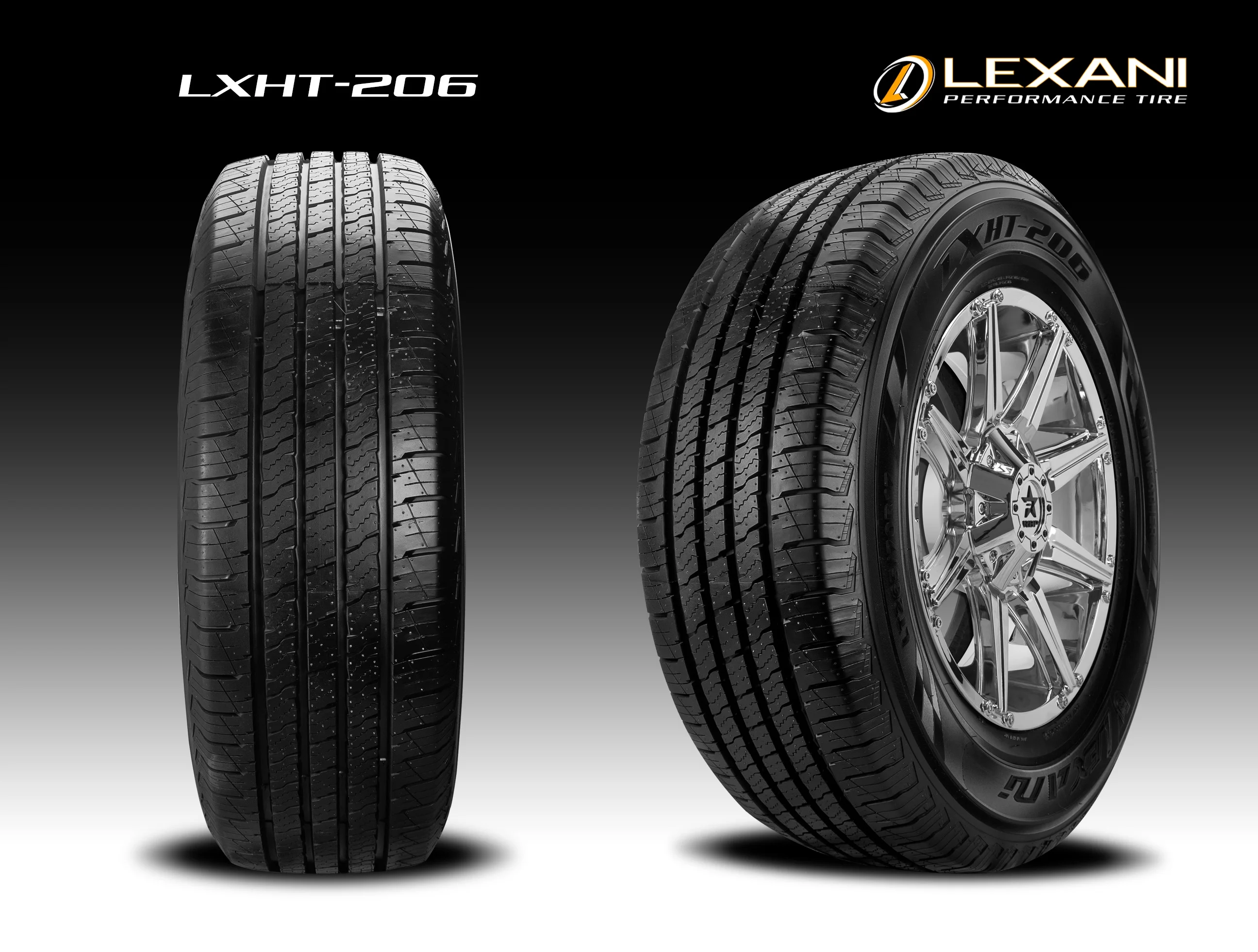 Lexani LXHT-206 Highway P255/65R17 110H SUV/Crossover Tire - Inhomebuy