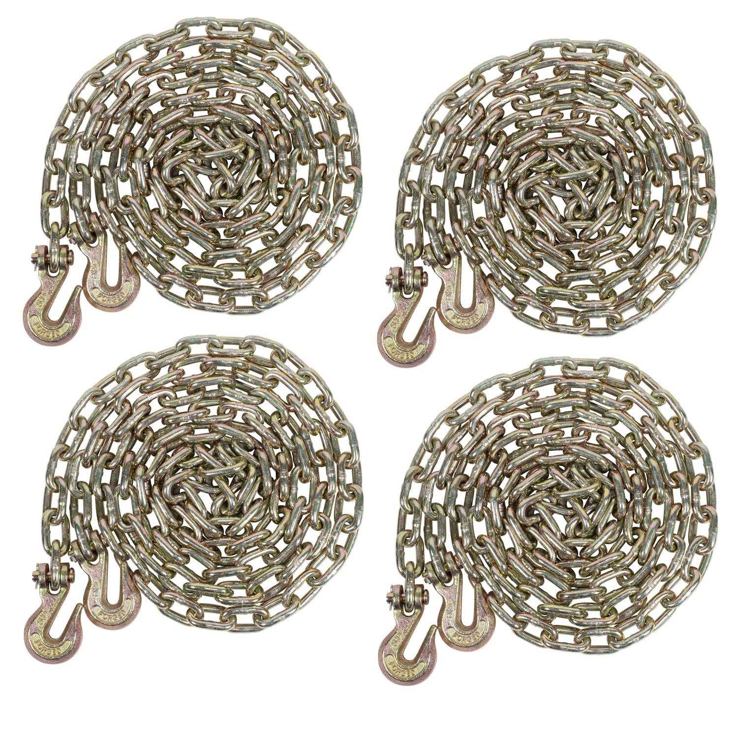 Mytee Products Grade 70 Binder Chain with Clevis Grab Hooks - Inhomebuy