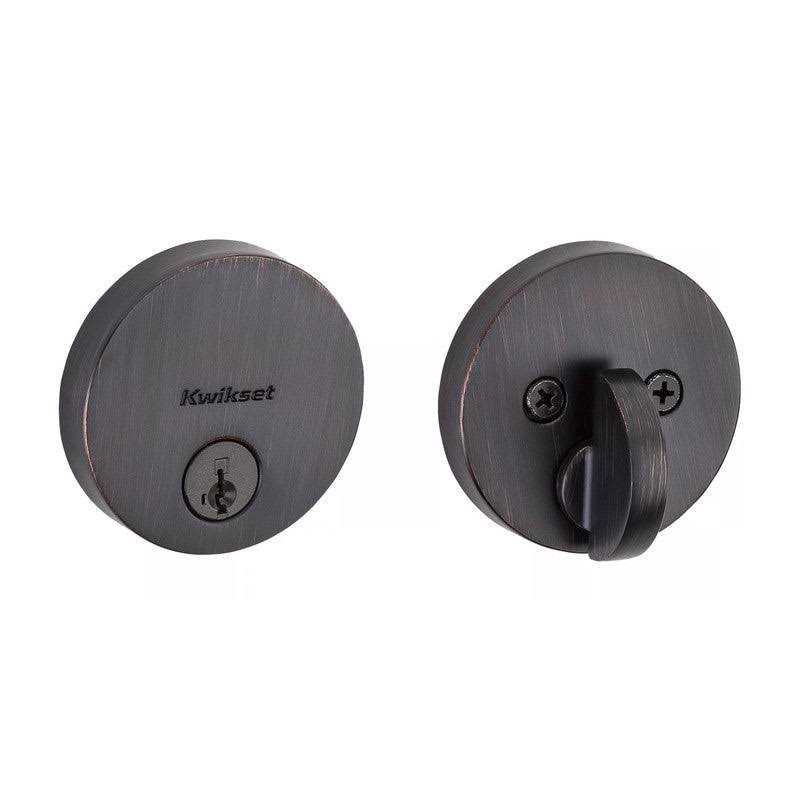 Kwikset Uptown Low Profile Single Cylinder Deadbolt - Inhomebuy