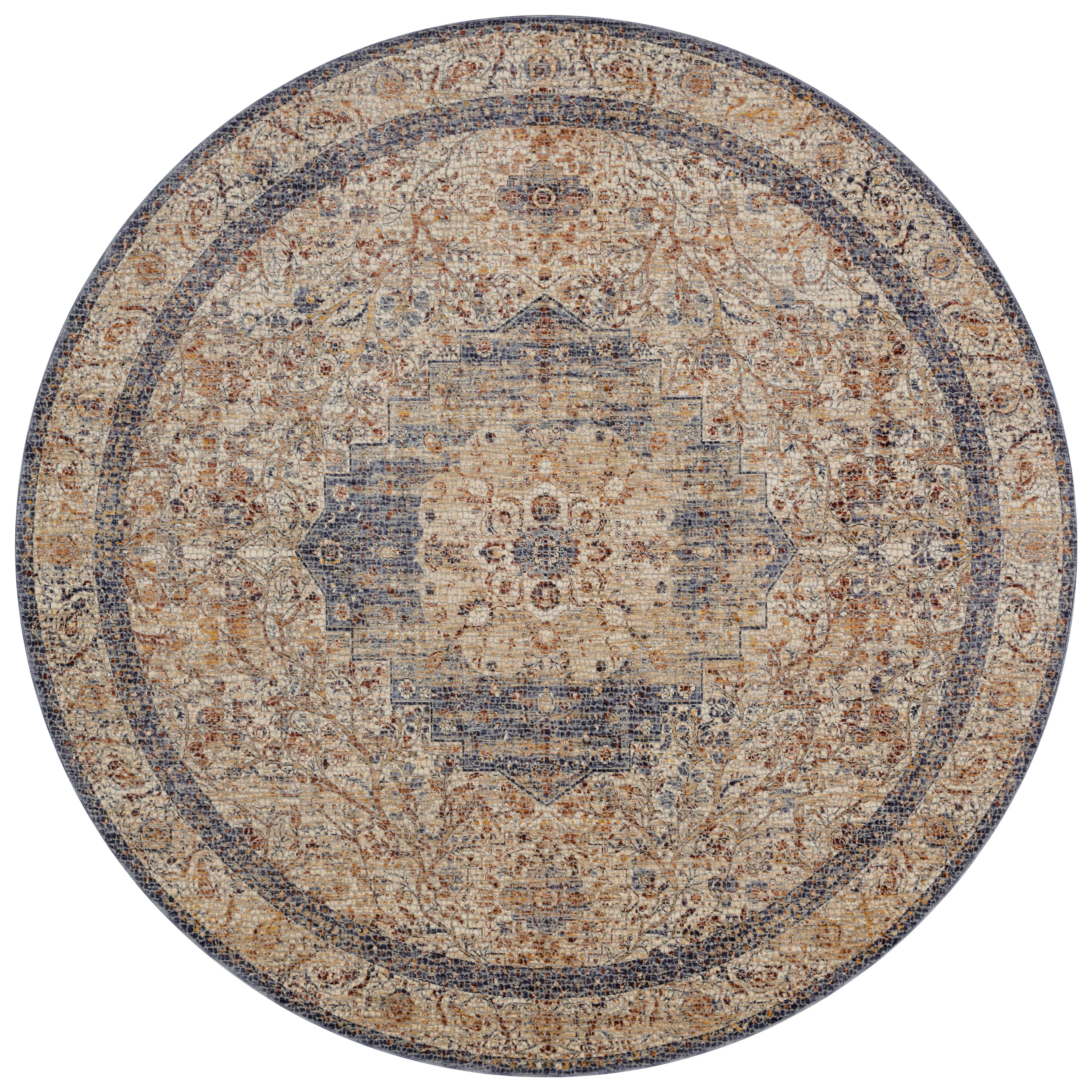 Loloi Rugs Porcia Collection Rug in Ivory, Beige - 7'10