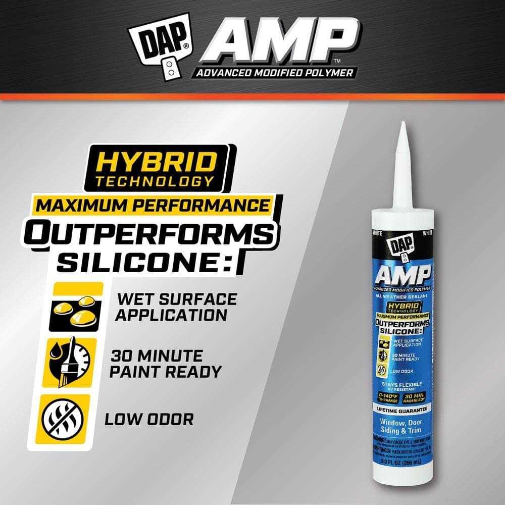DAP AMP Advanced Sealant - Inhomebuy