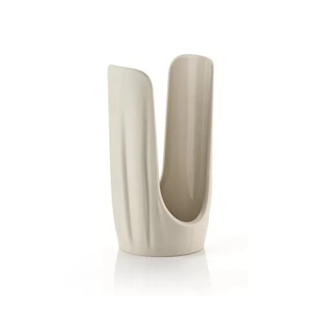 Stacked Cup Holder ''Tierra'' Taupe - Inhomebuy