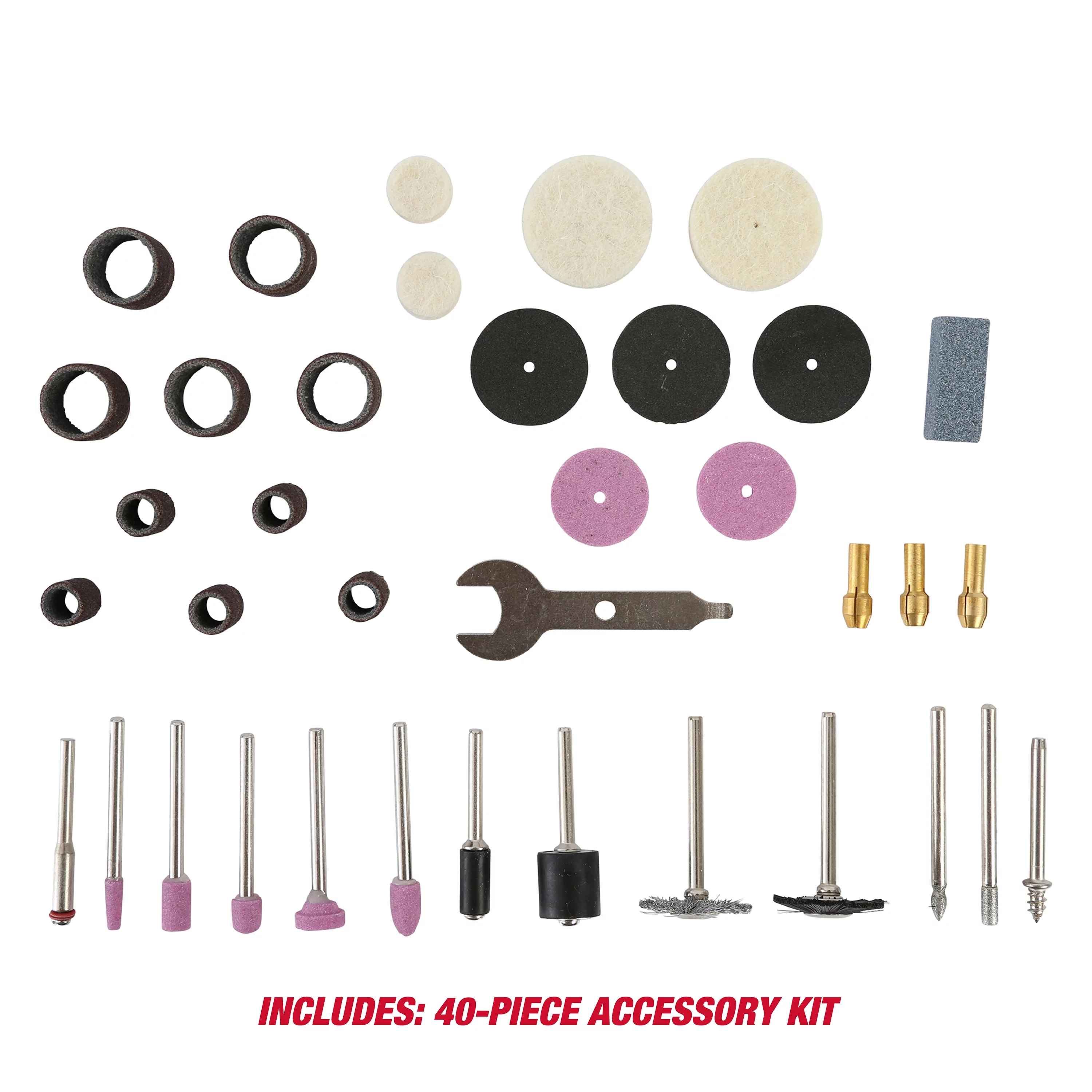 Hyper Tough 12V Max* Lithium-Ion Cordless Variable Speed Rotary Tool, 40 Accessories, with 1.5Ah Battery and Charger, 99315 - Inhomebuy