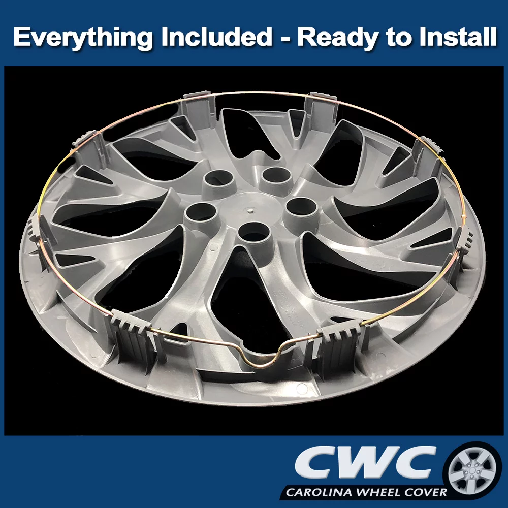 Premium Hubcap Set for Toyota Corolla 2017-2019 - Replacement 16-inch Wheel Covers - Inhomebuy