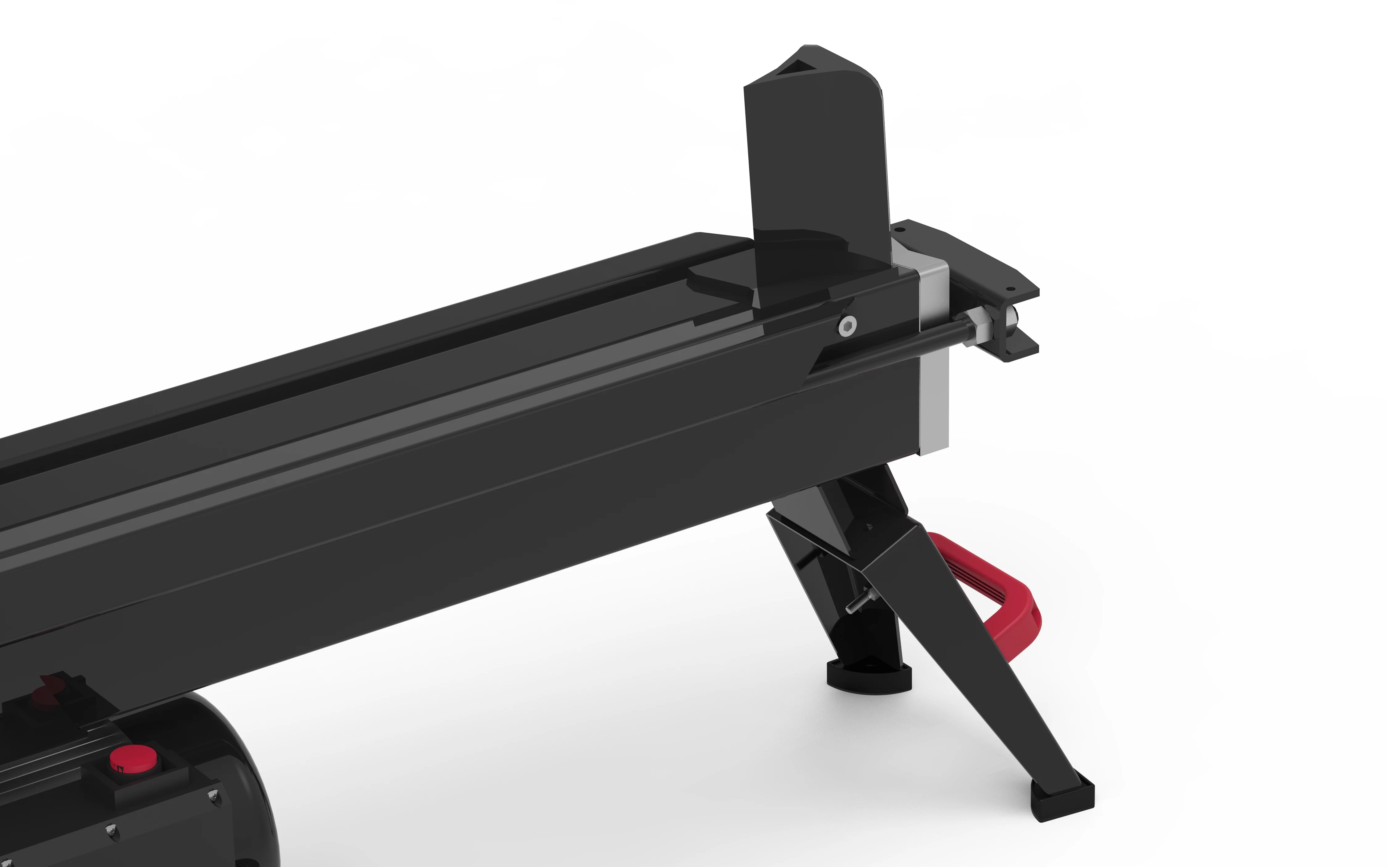 Hyper Tough 5 Ton Log Splitter, 15-Amp Induction Motor with Hydraulic Ram, Horizontal use with Vertical storage - Inhomebuy