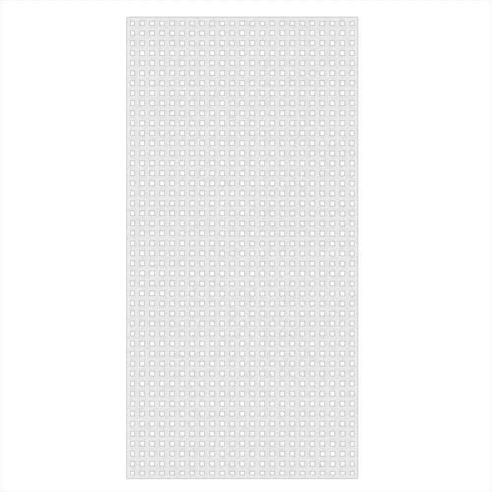 Veranda 4 ft. x 8 ft. White Privacy Diamond Vinyl Lattice 73004042 - Inhomebuy