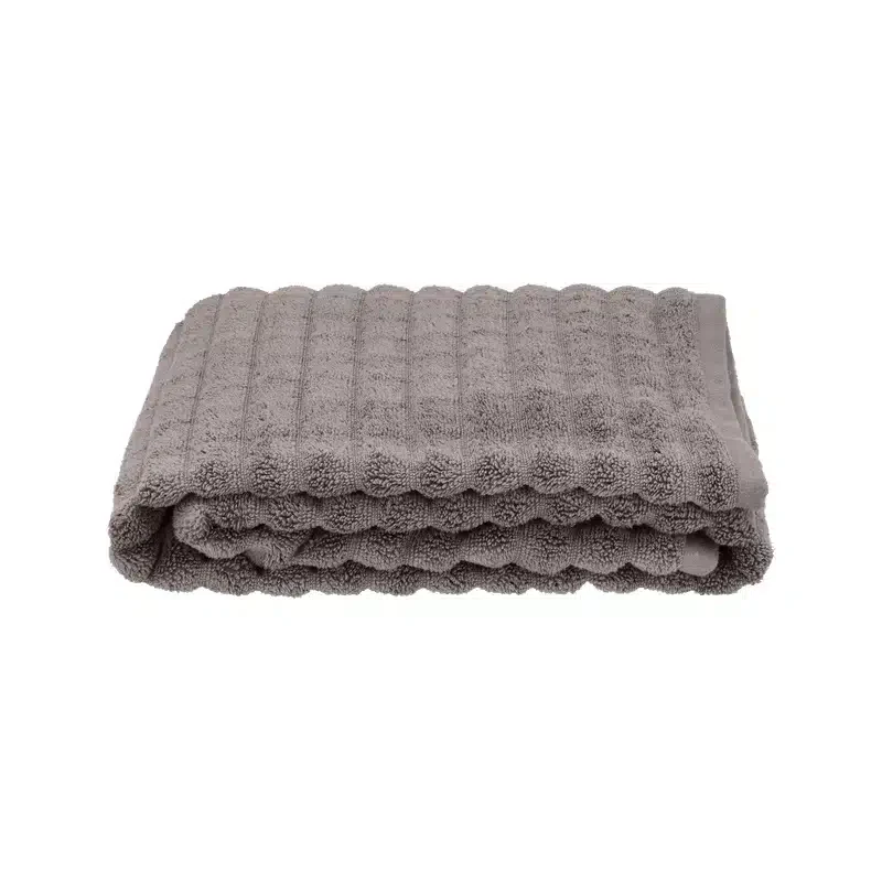Bath Towel Inu Taupe 70 x 140 cm - Inhomebuy
