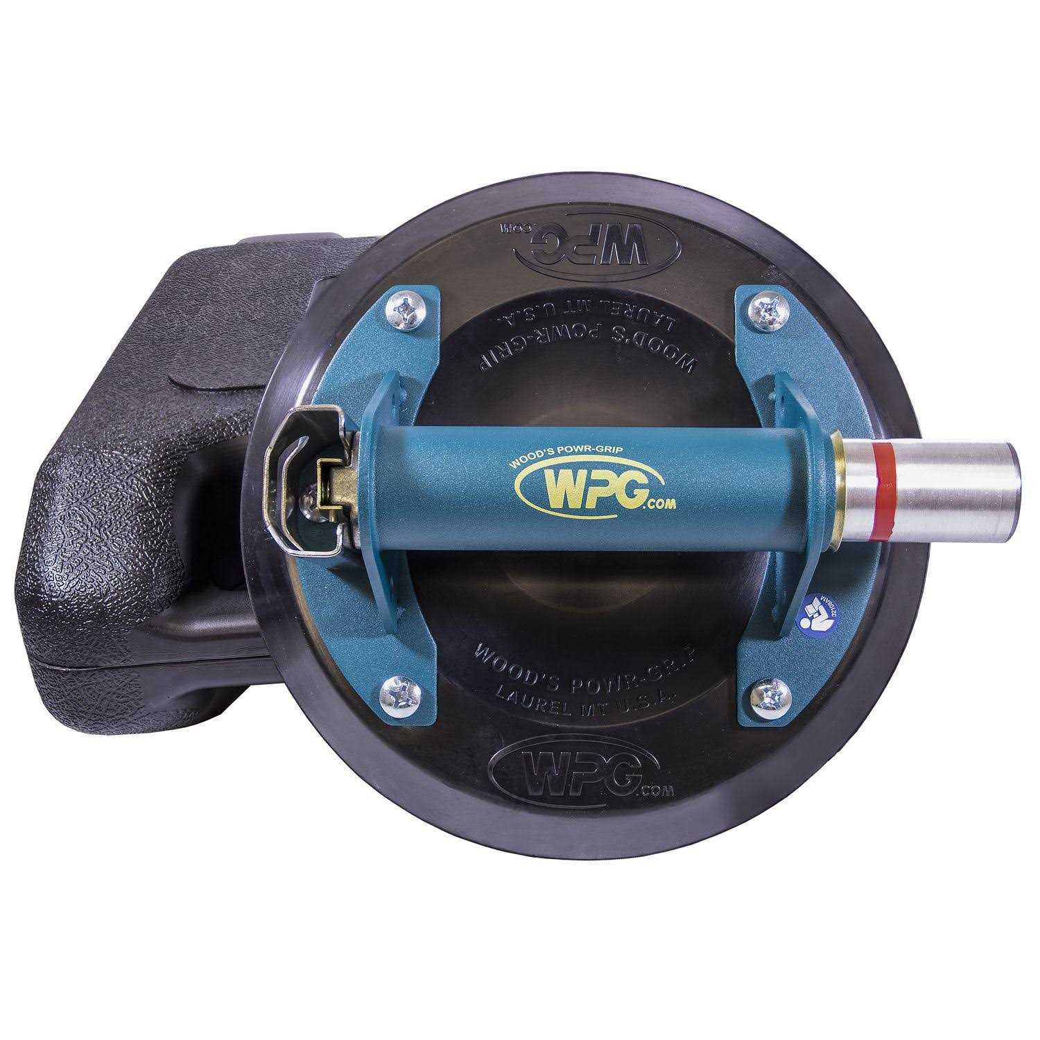 Wood’s Powr-Grip N4950 8 Flat Vacuum Cup with Metal Handle - Inhomebuy