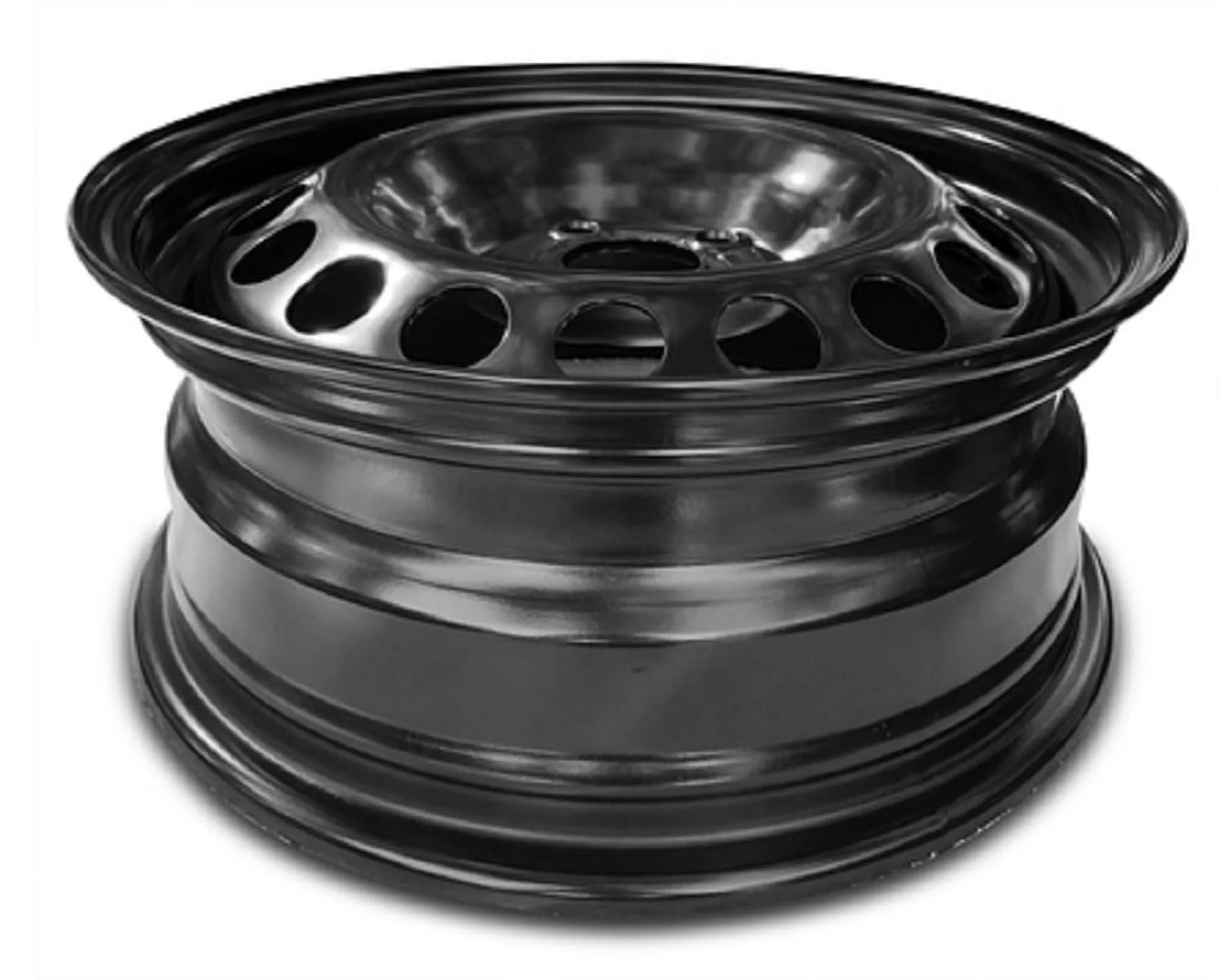 Wheel Rim for 2016-2019 Chevrolet Cruze 15 in Black Steel Rim Direct Fit - Inhomebuy